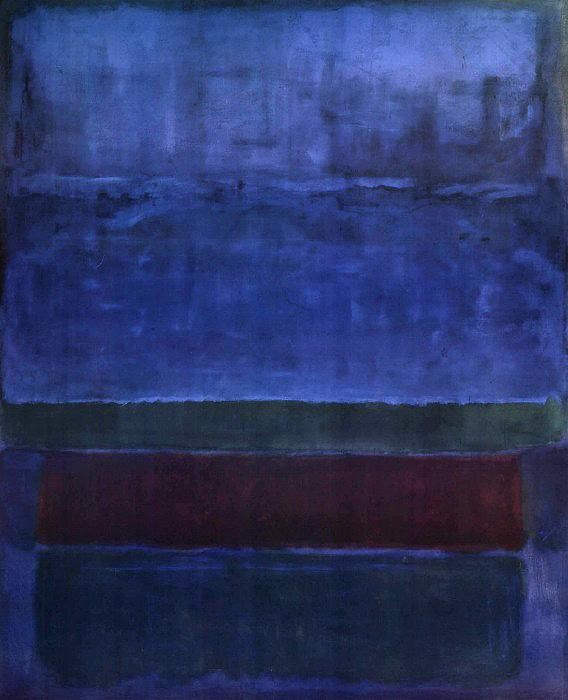 Mark Rothko Blue Green and Brown 1951